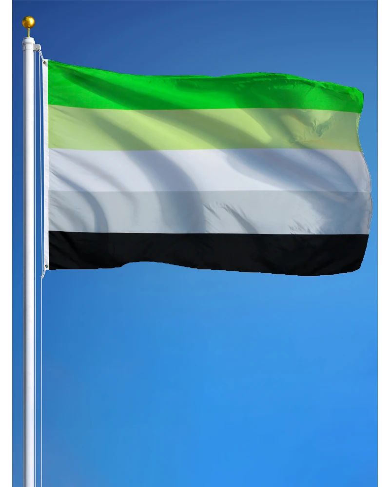 

60x90cm 90x150cm Aromantic Flag Banner Tapestry