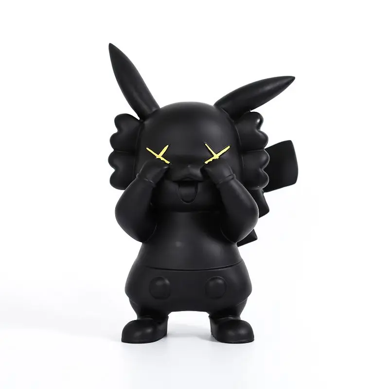 

Modern Funny Cartoon Picachu Resin Sculpture Home Livingroom Porch Desktop Statue Decoration Children's Room Ornaments Crafts