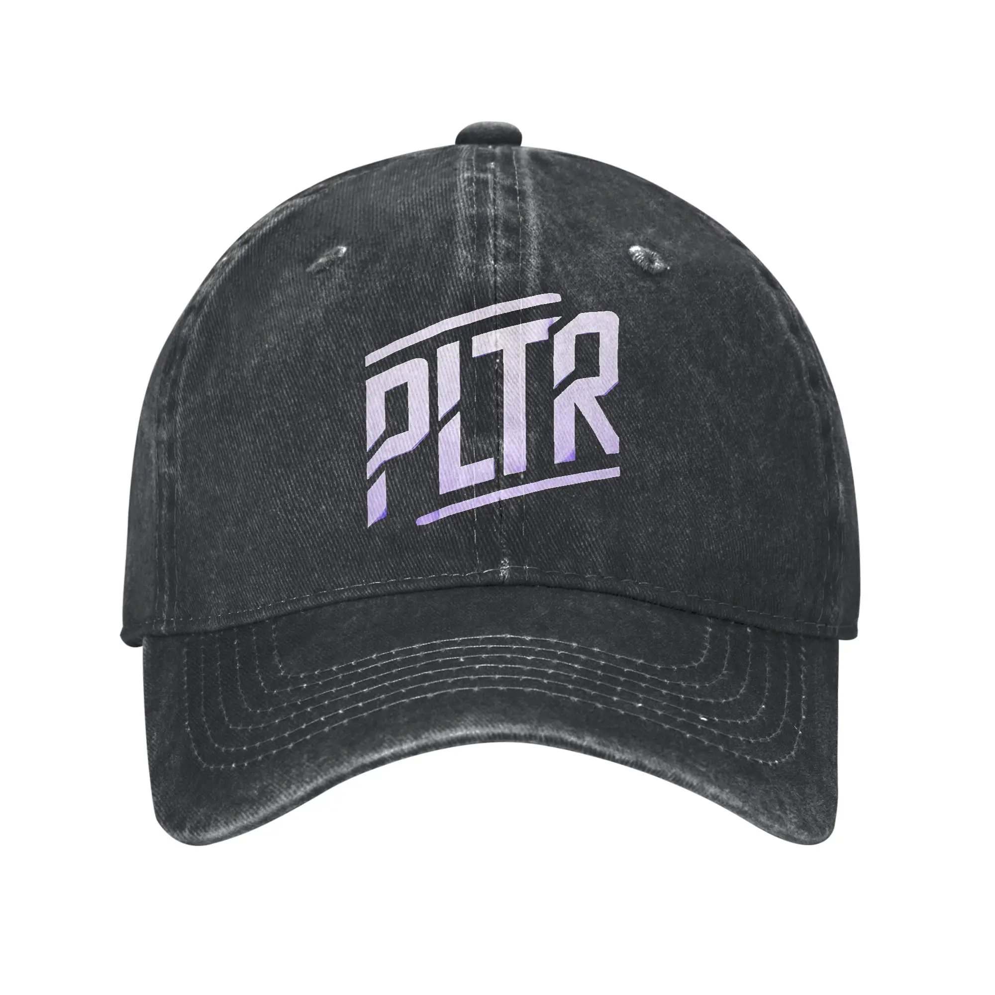 قبعات البيسبول الكلاسيكية Palantir PLTR للجنسين نمط المتعثرة الدنيم Snapback قبعة في الهواء الطلق الصيف قبعات قابلة للتعديل قبعة