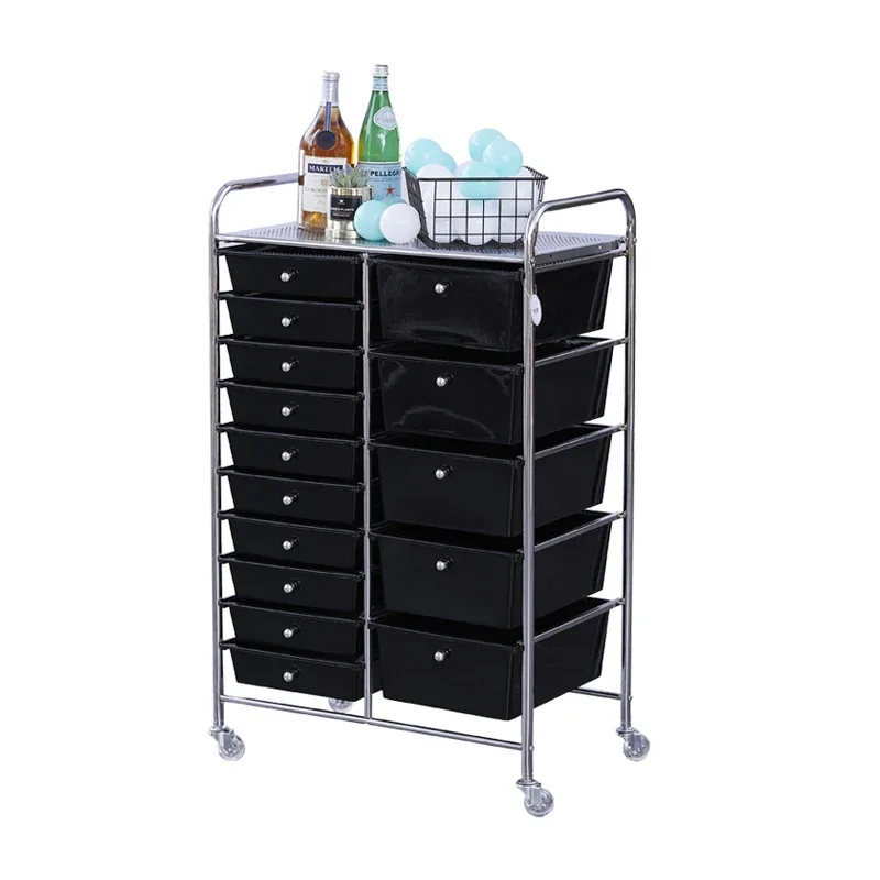 ZL Drawer Storage Cabinet Multi-Layer Chest of Drawers Bedroom Floor  Rack