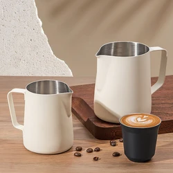 Coffee Milk Frothing Jug Latte Art Milk Frother Pitcher Stainless Steel Measurement Jug Espresso Barista Tool Coffee Accessories