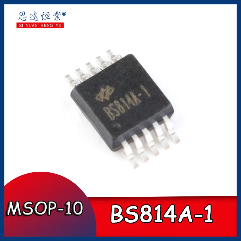 

10pcs Original genuine surface mount BS814A-1 MSOP-10 4-key capacitive touch detection chip