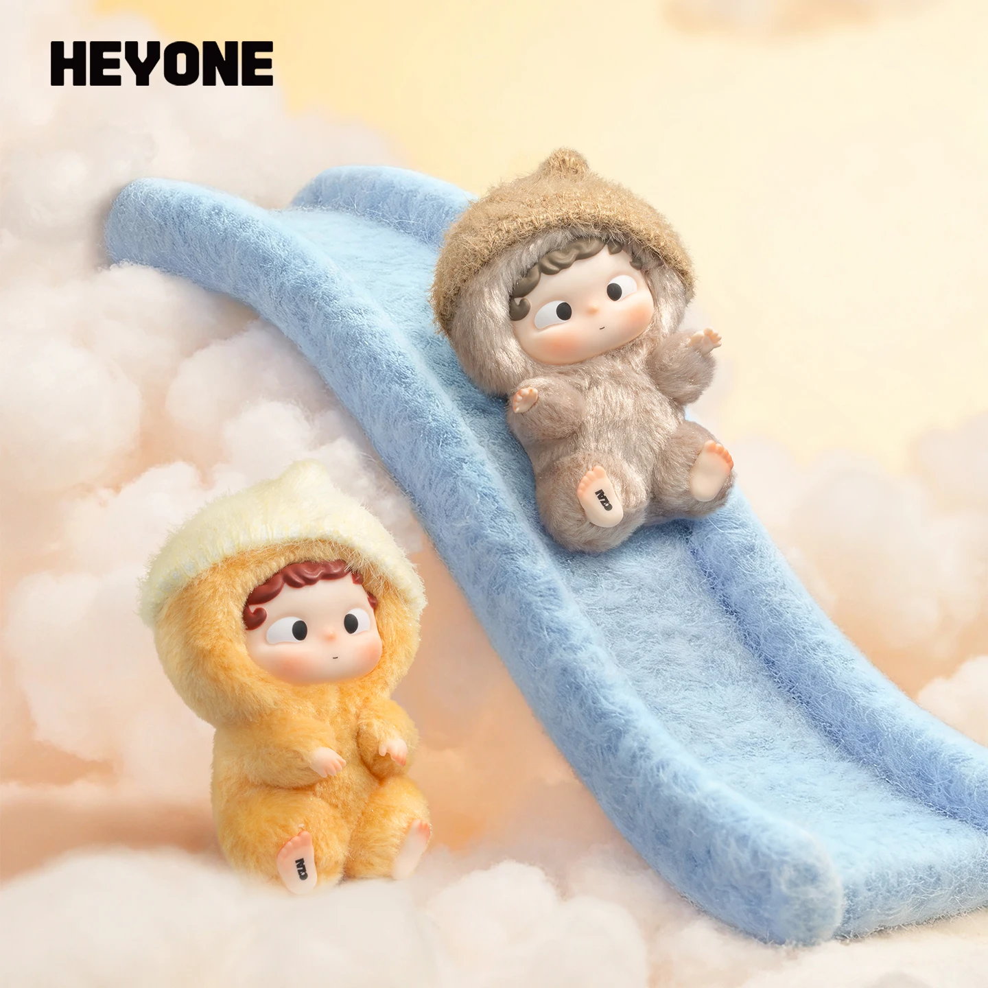 Genuine HEYONE Ozai First Floating Bottle Series Vinyl Plush Pendant Blind Box Toys Cute Anime Figure Girls Birthday Gifts