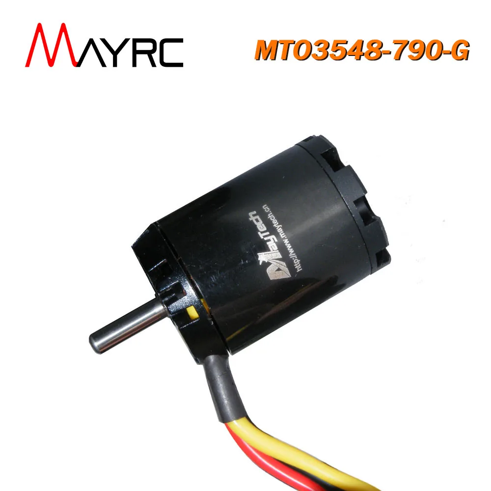 

MAYRC 790KV 39.6A Max.Current Outrunner Brushless Sensorless Motor for Quadcopter RC Fixed Wing Gasoline Engine Airplane Drone