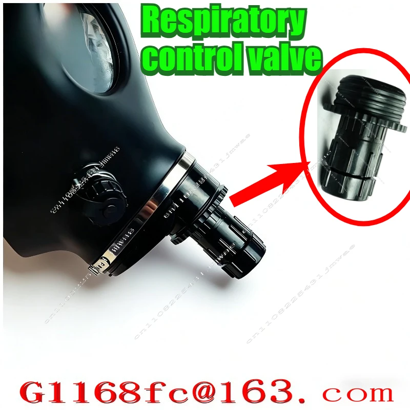 Gas Mask Regulator, Knob Adjustment, Breathing Control Universal Accessories Controllable Oxygen Amount