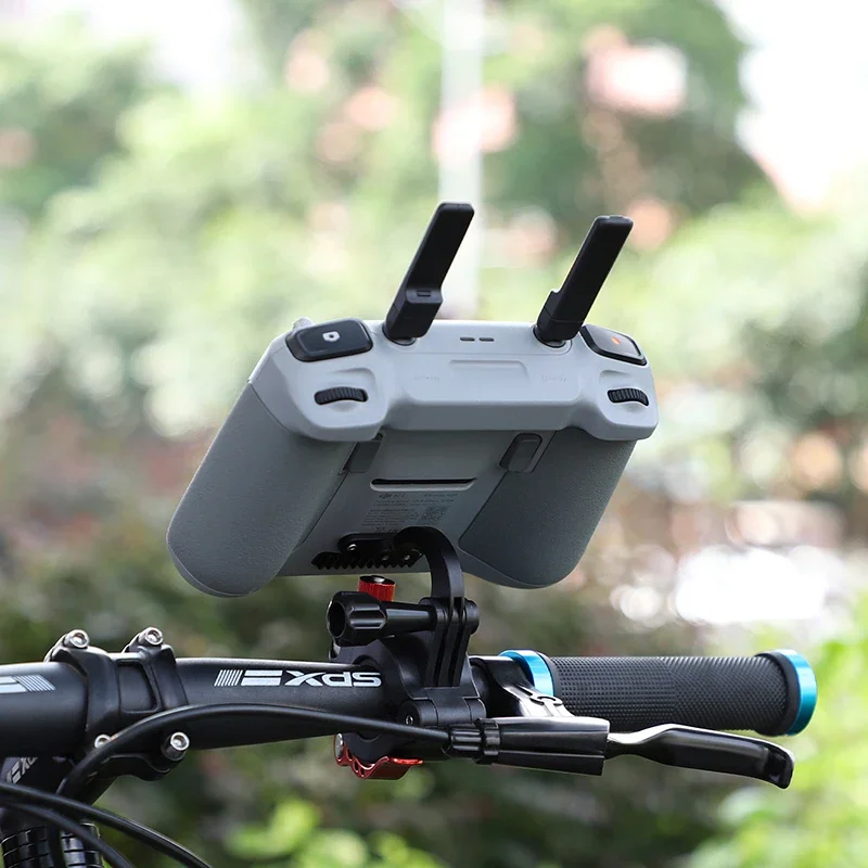 Bicycle Holder for DJI RC 2 Remote Control with Screen Fixed Mount Mountain Bike Bracket for DJI Air 3 / Mini 4pro Drone