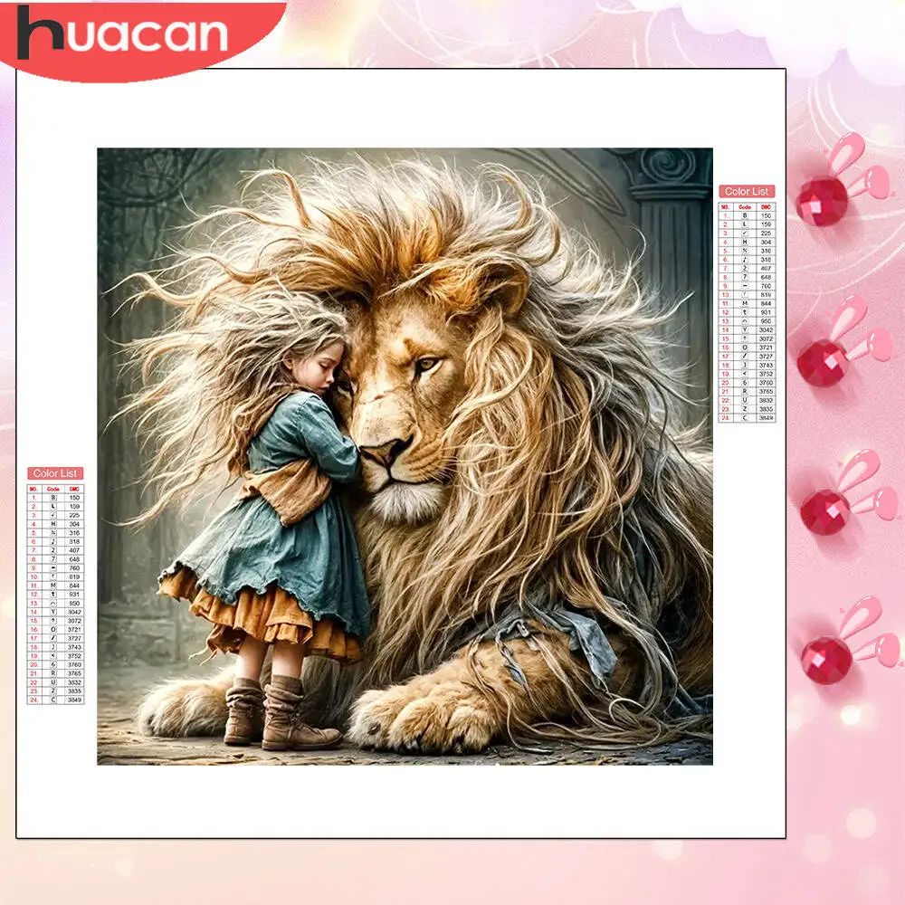 HUACAN Drache Diamant Mosaik Blume Diamant Malerei Voll Platz Runde Bohrer Stickerei Tier Wand Dekoration Urlaub Geschenke