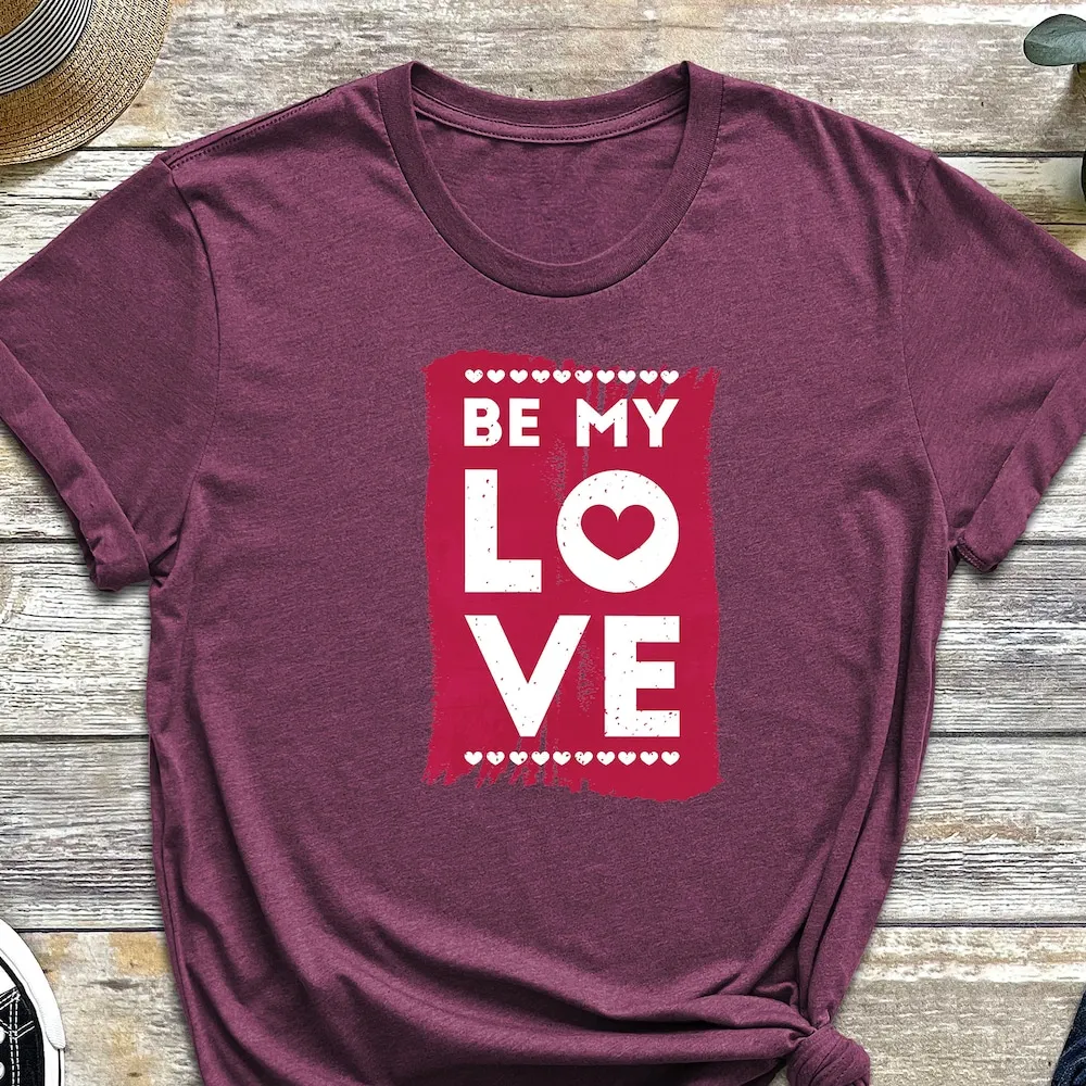 

Valentine T Shirt Love Lovers Boyfriend Girlfriend Cute Heart Couples