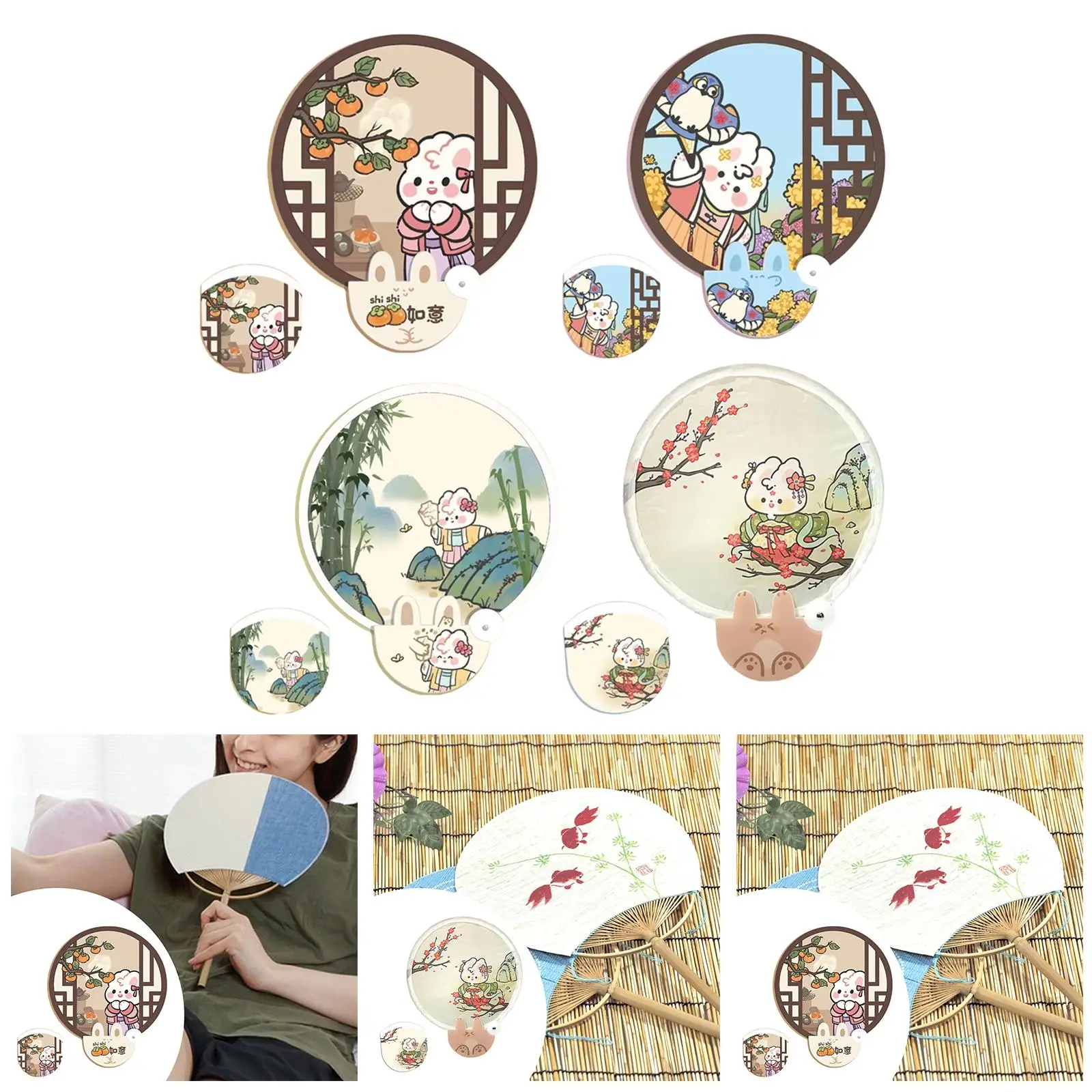 مروحة قرصية طائرة كرتونية محمولة مقاومة للاهتراء وقوية محمولة لحفلات الزفاف #3