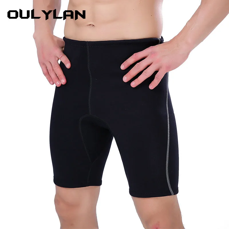 

Oulylan Shorts Thicker Trunks Diving Snorkeling 2mm Neoprene Wetsuits Surfing Pants Swimming Trunks Swimming Protection Pants