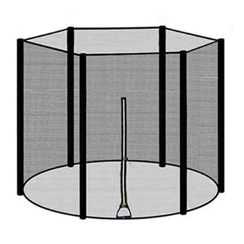 Siatka ochronna na trampolinę dla dzieci Trwała podkładka do skakania Siatka ochronna Osłona ochronna Trampolina do użytku na zewnątrz i wewnątrz