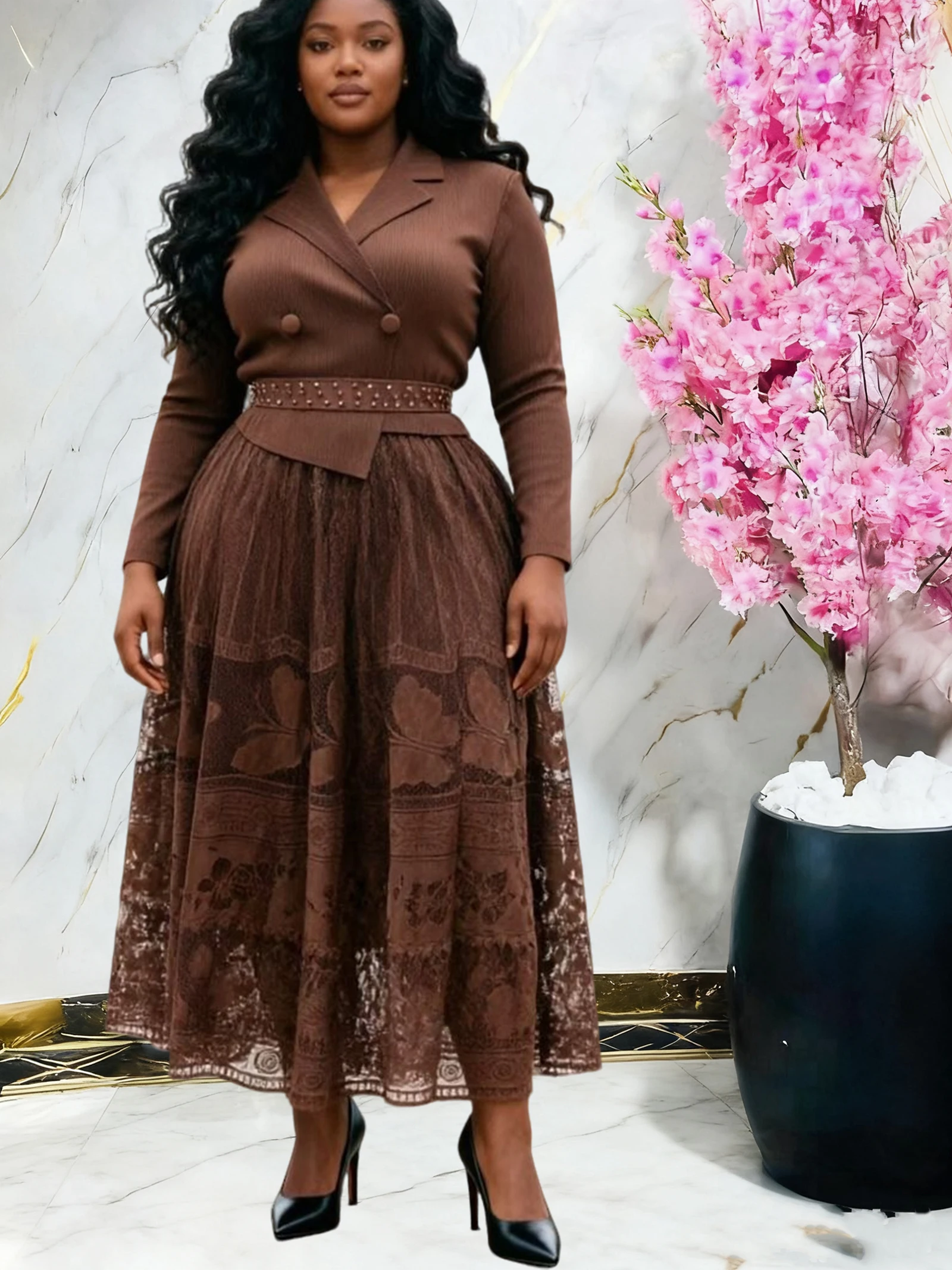 Wedding Party Dress Traditional African Dresses for Woman Fashion Caftan Outfit Dashiki Robe Africaine, Elegant Womens Dress 202
