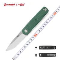 2025 Ganzo FH927 Firebird FBKNIFE D2 Blade G10 Handle Flipper Folding Knife Ball Bearing Camping Knife Outdoor EDC Tool