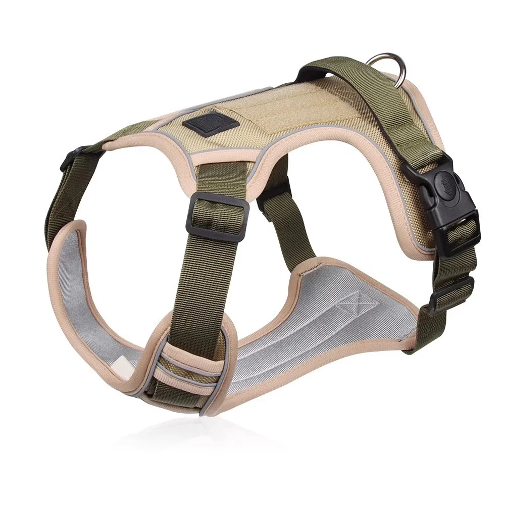 

Dog leash Large dog chest strap vest type explosion-proof flushing dog leash