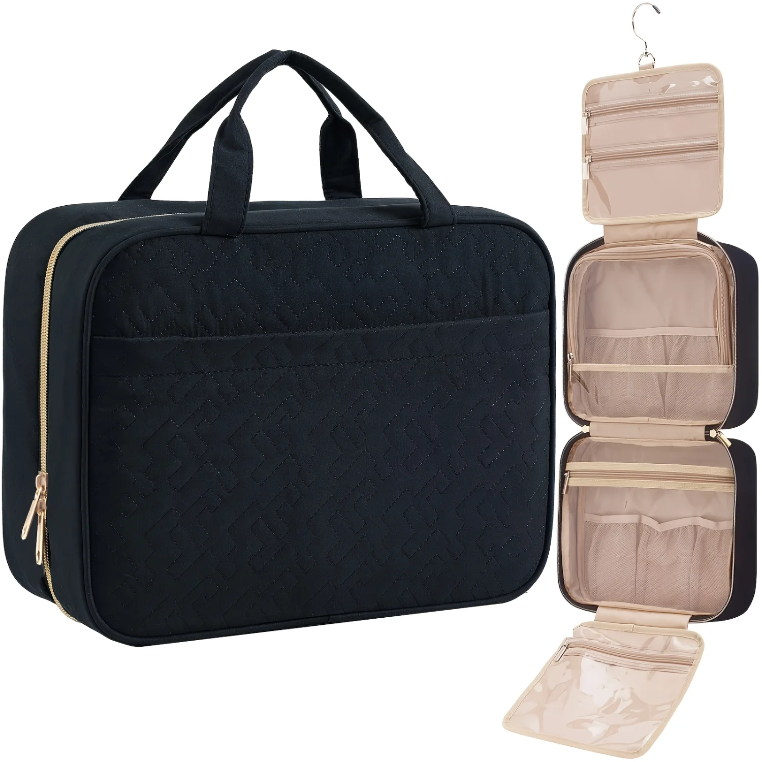 

Waterproof Wash Bag, Hanging Travel Bag Wash Bag, Portable Cosmetic Bag Bag