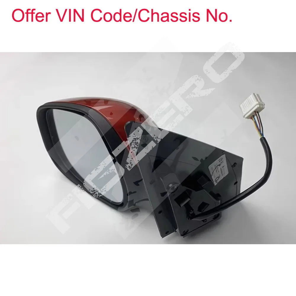 For Chery Tiggo 5 Cowin X5 Electric Side Mirror Assembly With Paint Rearview Mirror Line 5 6