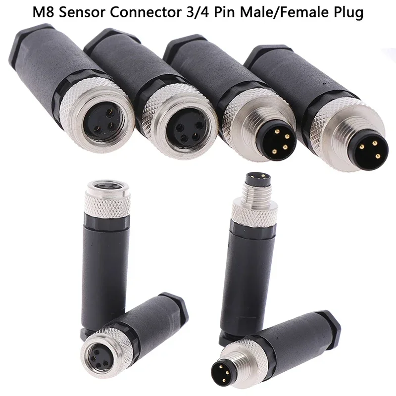 1Pc M8 Sensor Conne…