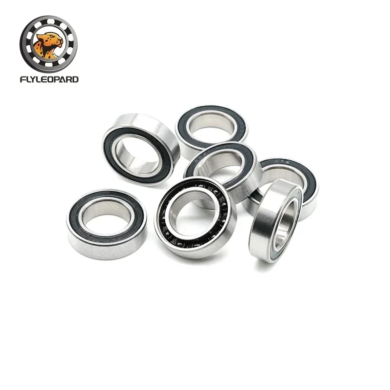 1PCS 15267RS CB Ball Bearing ABEC-7 15x26x7 mm Steel Hybrid Ceramic Rubber Sealed Bicycle Bearings Smoothly For Rear Hub