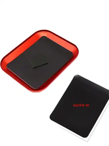 Aluminium Alloy Magnetic Screw Tray Plate RC Repair Tool for Airplane Car Boat Crawler Axial SCX10 D90 D110 Model