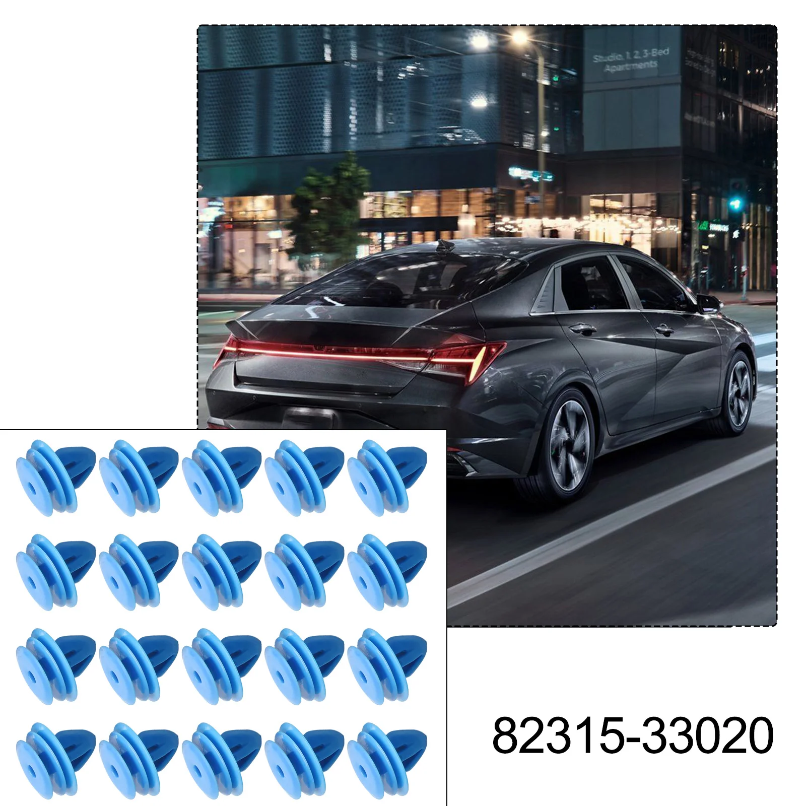 لوحة الباب قطع غيار السيارات مقاطع الكسوة اكسسوارات السيارات أداة الغبار 82315-33020 8231533020 لشركة هيونداي تأثير جيد