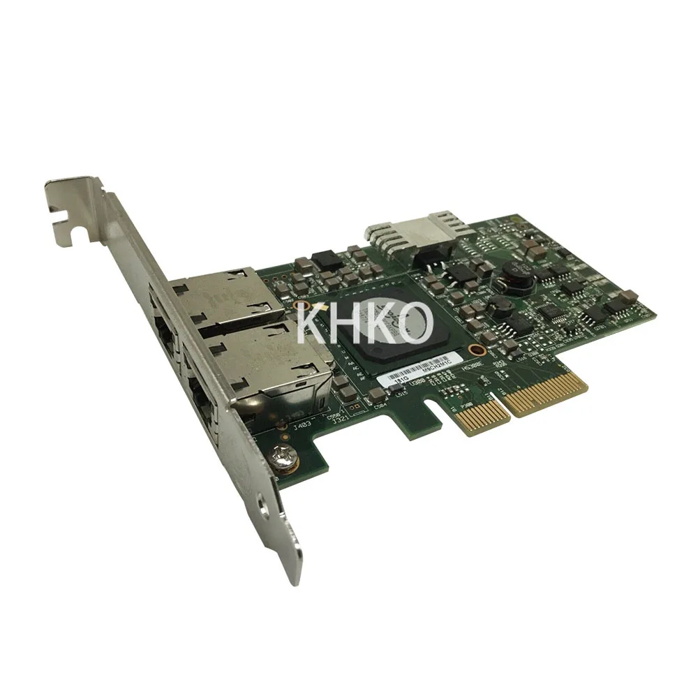 

5709 Adapter Card PCIe 1G Gigabit Bcm5709C Dual Port Gigabit Network Card Full Height F169G G218C 0F169G 100%Test Ok