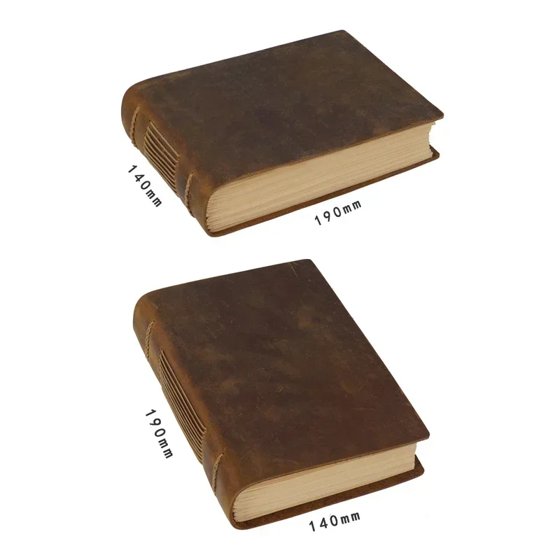 Leather Notebook Vintage Diary Notebook Creative Notebook Handmade Sketch Book Cowhide Book