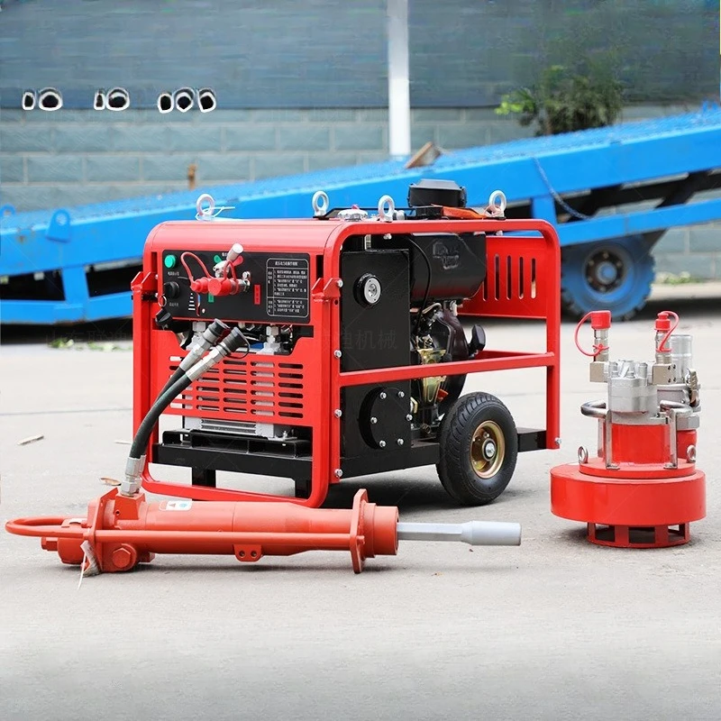 Multi-circuit hydraulic power station Urban waterlogging drainage supporting Hydraulic slurry pump is easy to move and drain