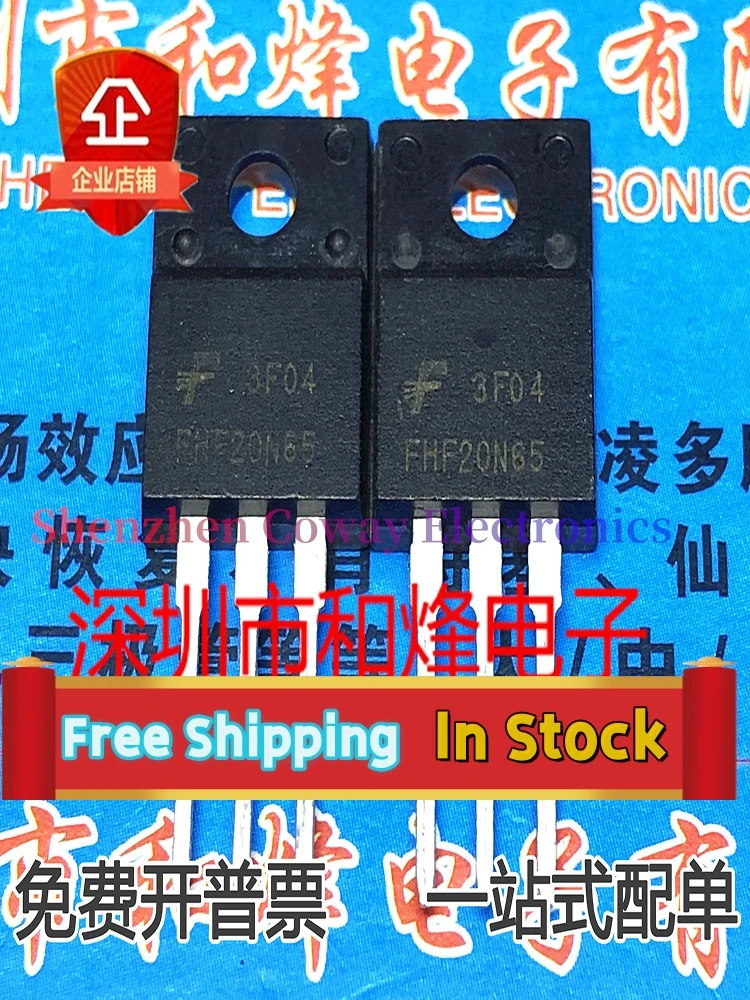 

10PCS-30PCS FHF20N65 TO-220F MOS 20A 650V In Stock Fast Shipping