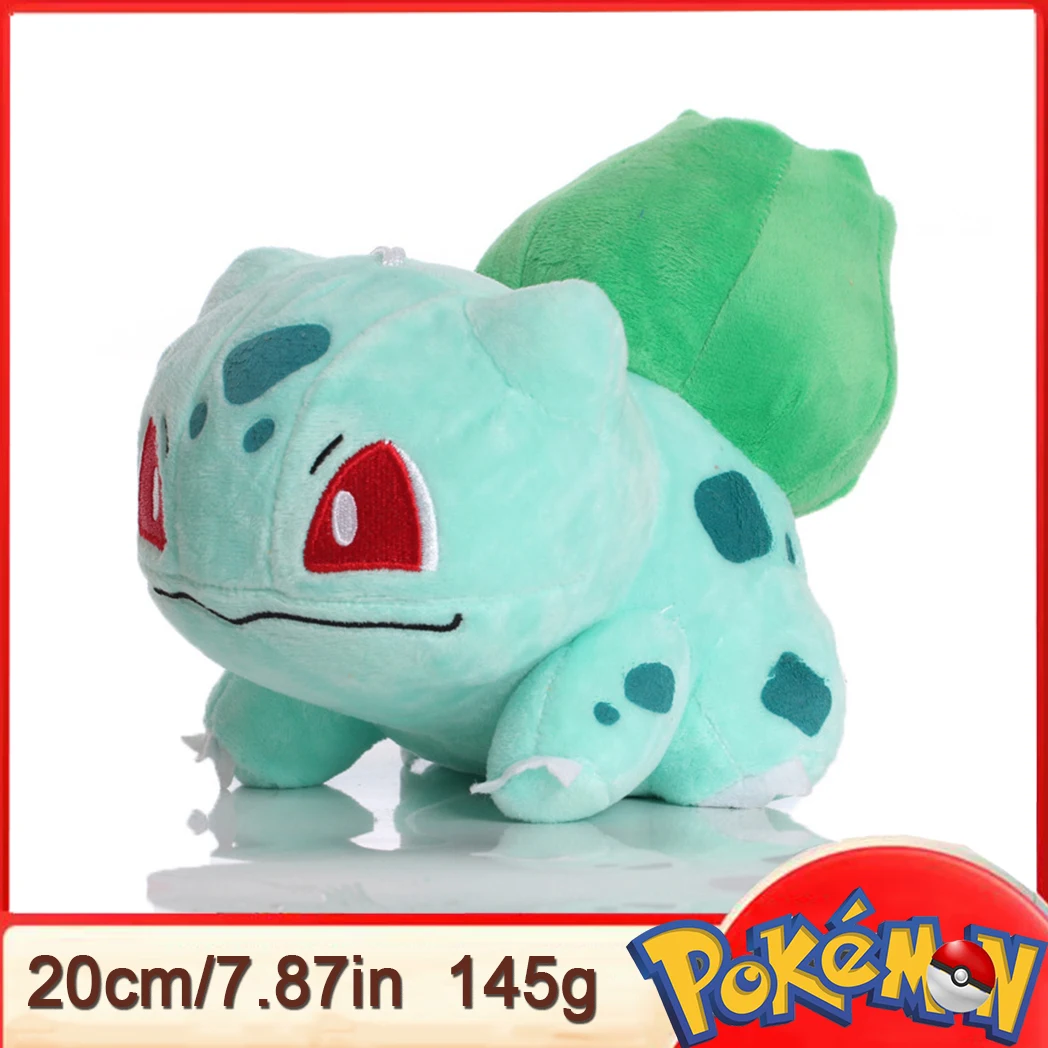 15-25CM Pokémon Plush Toy Pikachue Gengar Raichu Squirtle Eevee Charmander Bulbasaur Mewtwo Children's Birthday Christmas Gifts