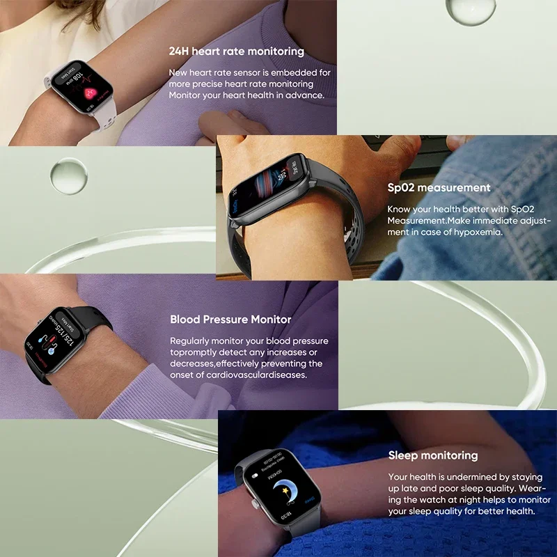 ساعة Xiaomi Watch 5 الإصدار العالمي للرجال والنساء HD AMOLED عرض معدل ضربات القلب بلوتوث مكالمة GPS Track مقاومة للماء ساعة ذكية رياضية
