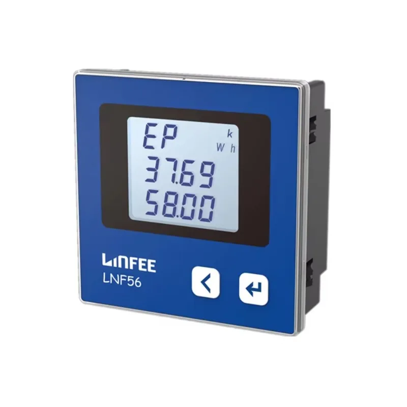 LNF56 96*96mm  RTM Measurement LCD Panel Mounted 3 Phase Smart Energy Meter