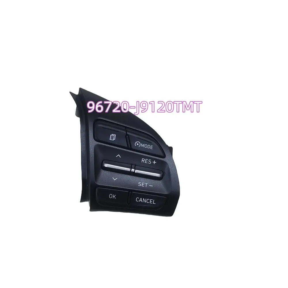 Interruptor de volante para vehículo eléctrico, botón de crucero, Radio control, para Hyundai Kona Veloster Kona, 96720-J3110TSK