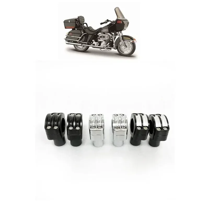 For 1.25 Inch Nostalgia 4-Bolt Riser For Harley FLT Tour Glide Super Glide FXRT Sport Glide FXRS-SP Low Rider FXR FXDS Dyna FXR2