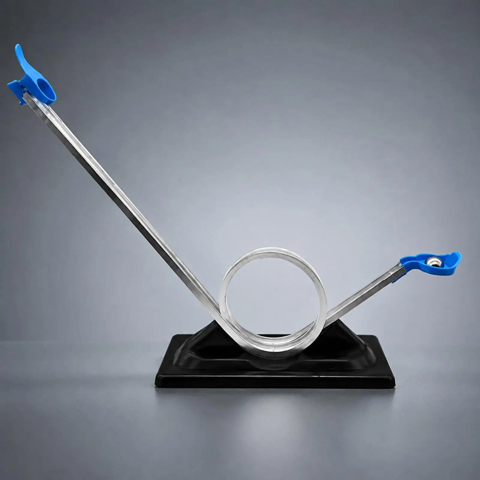 Centrifugal Track Car Science Experiment Tool with Circular Track Base for Demonstrating Inertia and Momentum