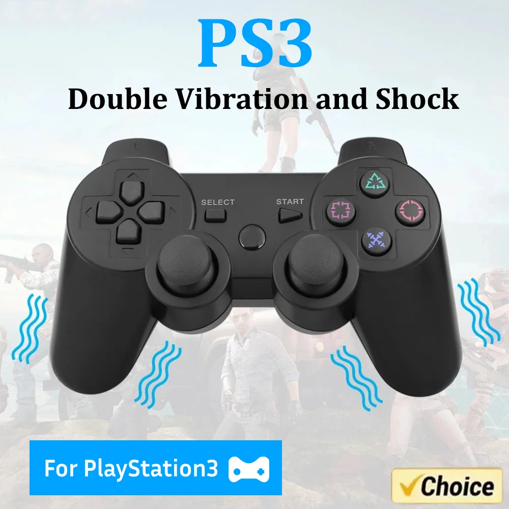 For SONY PS3 Controller Support Bluetooth Wireless Gamepad for Play Station 3 Joystick Console for PS3 Controle for PC