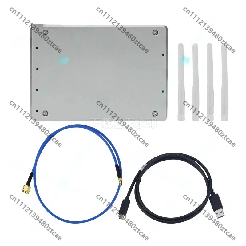Aluminum Alloy Enclosure with Antenna Accessories Kit for AD9361 Dev Board, Main Board Excluded