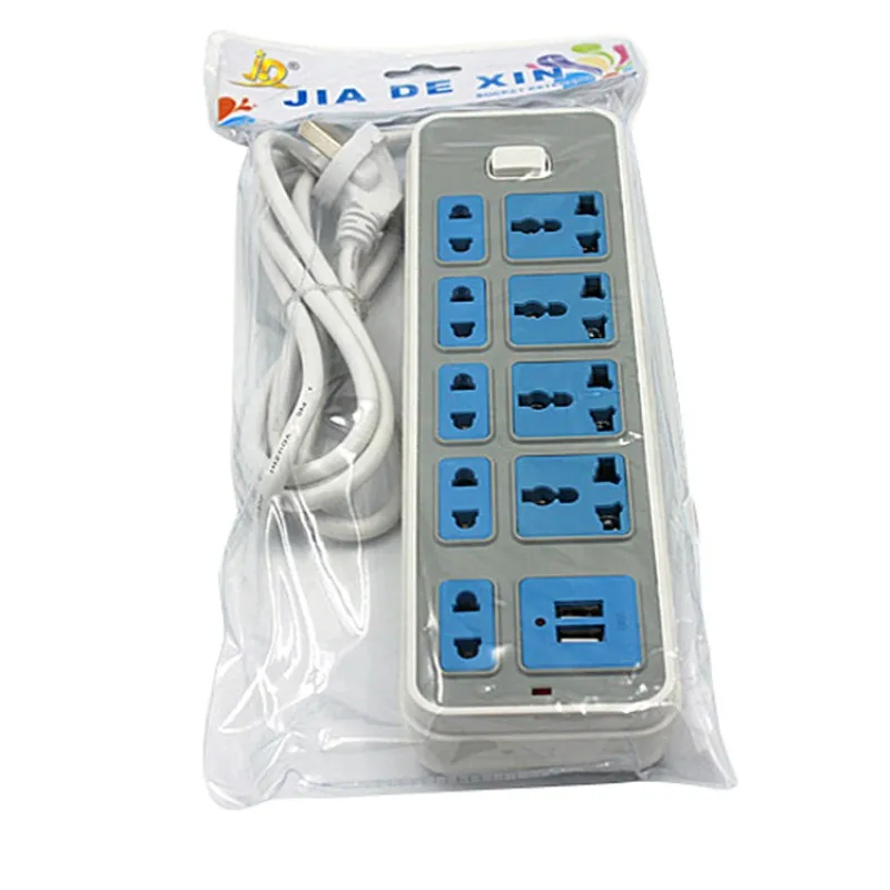 Universal Power Strip UK EU US Plug Available  8 9 4 Ports Power Strips Home Extension Electrical Socket 2 4 USB Charger