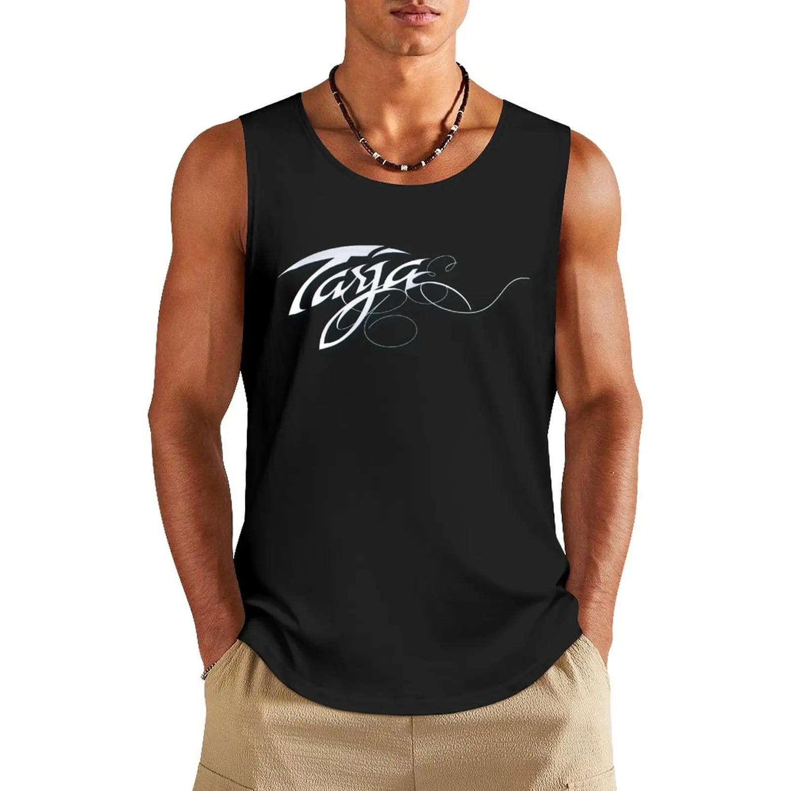 Tarja Rock Finnish Tank Top gym t shirt men bodybuilding men clothes Muscle fit