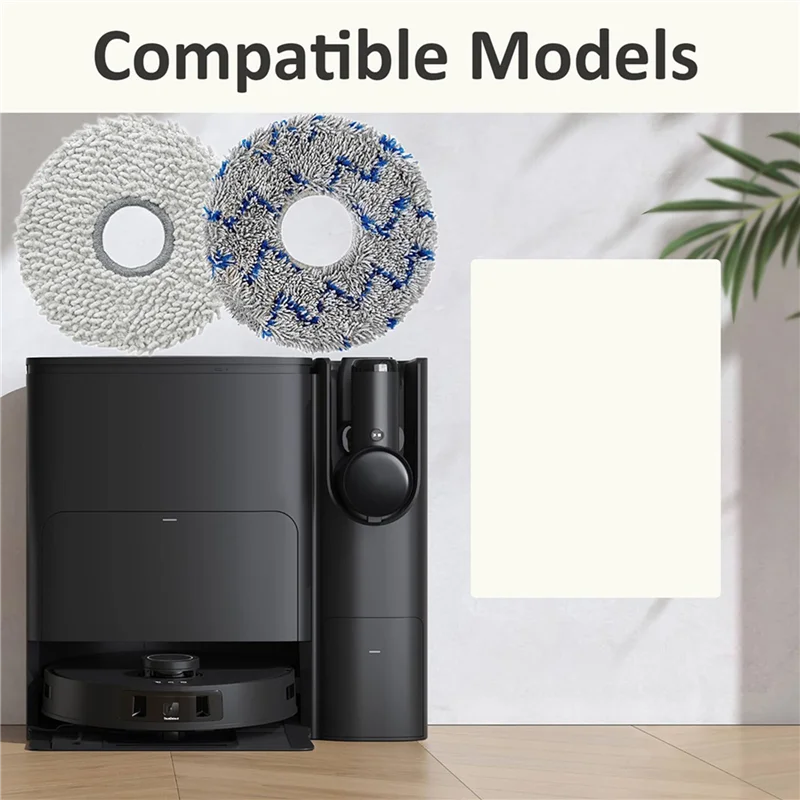 ABJO-24X ECOVACS DEEBOT T30 Pro /T30S 콤보 / T30S / T20 옴니 /T10 옴니 /X1 옴니 교체용 예비품용 세척 가능한 걸레 천