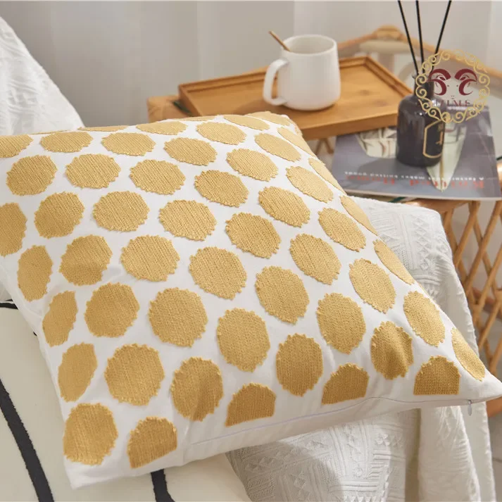 Nordic Decorative Cushion Cover for Throw Pillows Living Room Removable Square Pillowcase Sofa Home Decor Funda Cojin Household