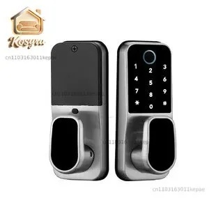 

Indoor wooden door fingerprint lock All-through Hotel door password Swipe card smart Replacement Electronic lock