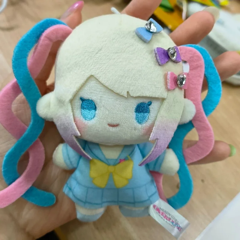 In Stock Aniplex Needy Girl Overdose Fluffy Keychain Adorable Soft Stuffed Doll Keychain Accessory Ornament Peripherals Toys