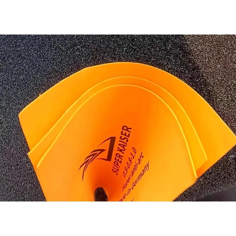 German SUPER KAISER Ultra Thin Table Tennis Sponge 0.5/0.8/1.0mm Sponge Anti-Spin Long Pips Super Anti-arc Ping Pong Sink Sponge view 5
