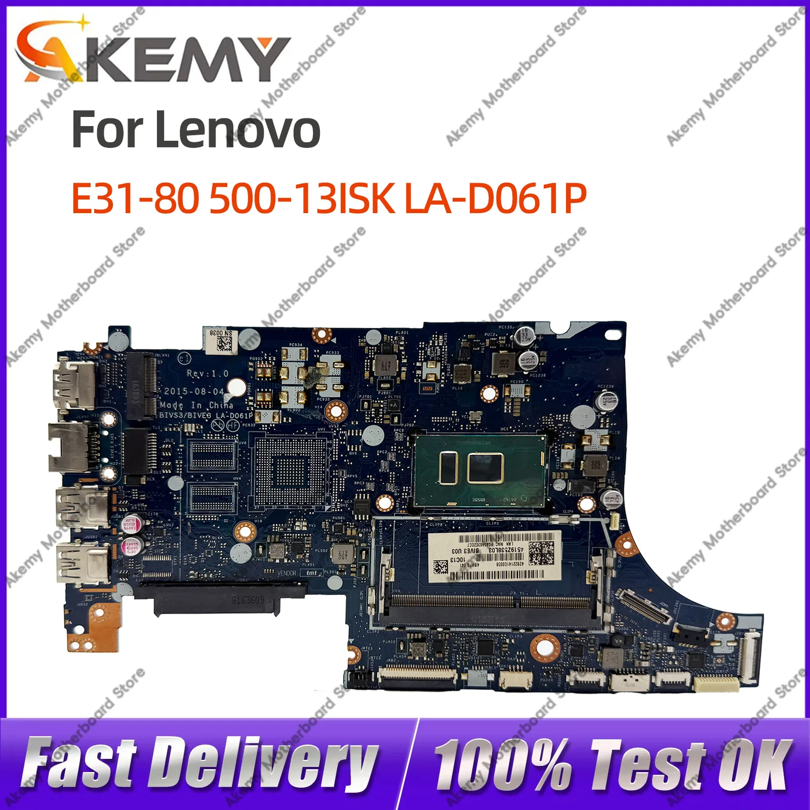 for-lenovo-thinkpad-e31-80-500-13isk-la-d061p-notebook-motherboard-5b20k57188-5b20k57224-5b20k57242-i3-i5-i7-6th-gen-100-test