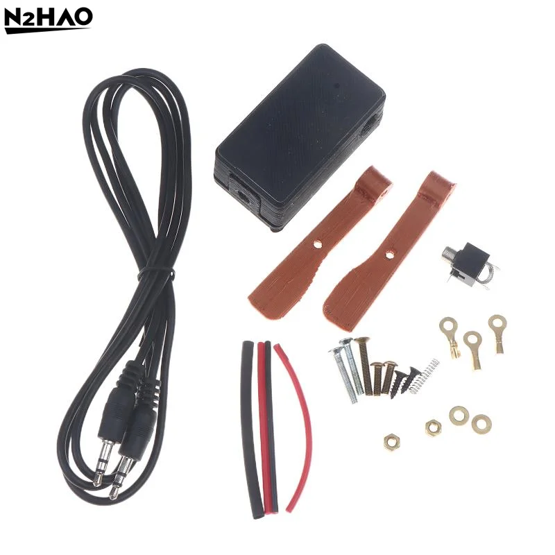 1Set CW Short Wave Key Strong Magnetic / Auto Key Double Paddle For HAM Radio Amplifier / Automatic Key