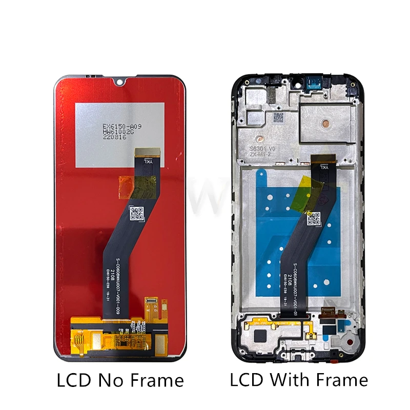 For Motorola Moto E6i LCD Display Touch Screen Digitizer Assembly With Frame XT2053-5 LCD Screen Replacement Repair Parts