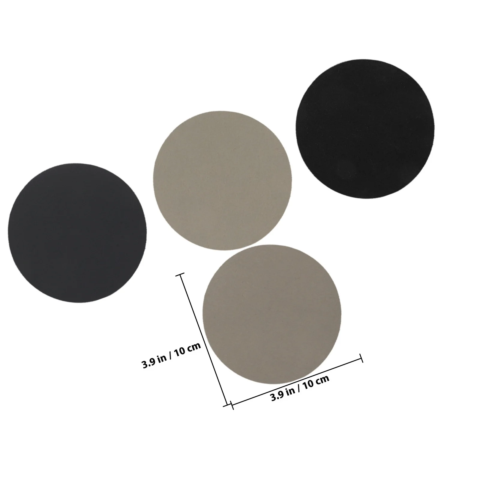 30 قطعة منصات الصنفرة المستديرة يتدفقون دعم أداء ممتاز للمعادن الخشب البلاستيك سيارة الرملي ورقة الرمل