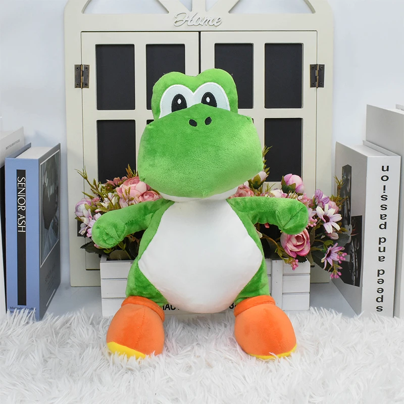 Kawaii Mario Bros Bowser JR. Princess Peach Yoshi Ludwig Soft Plush Toy Toadette Super Star Cappy Roy Morton Peluche Dolls