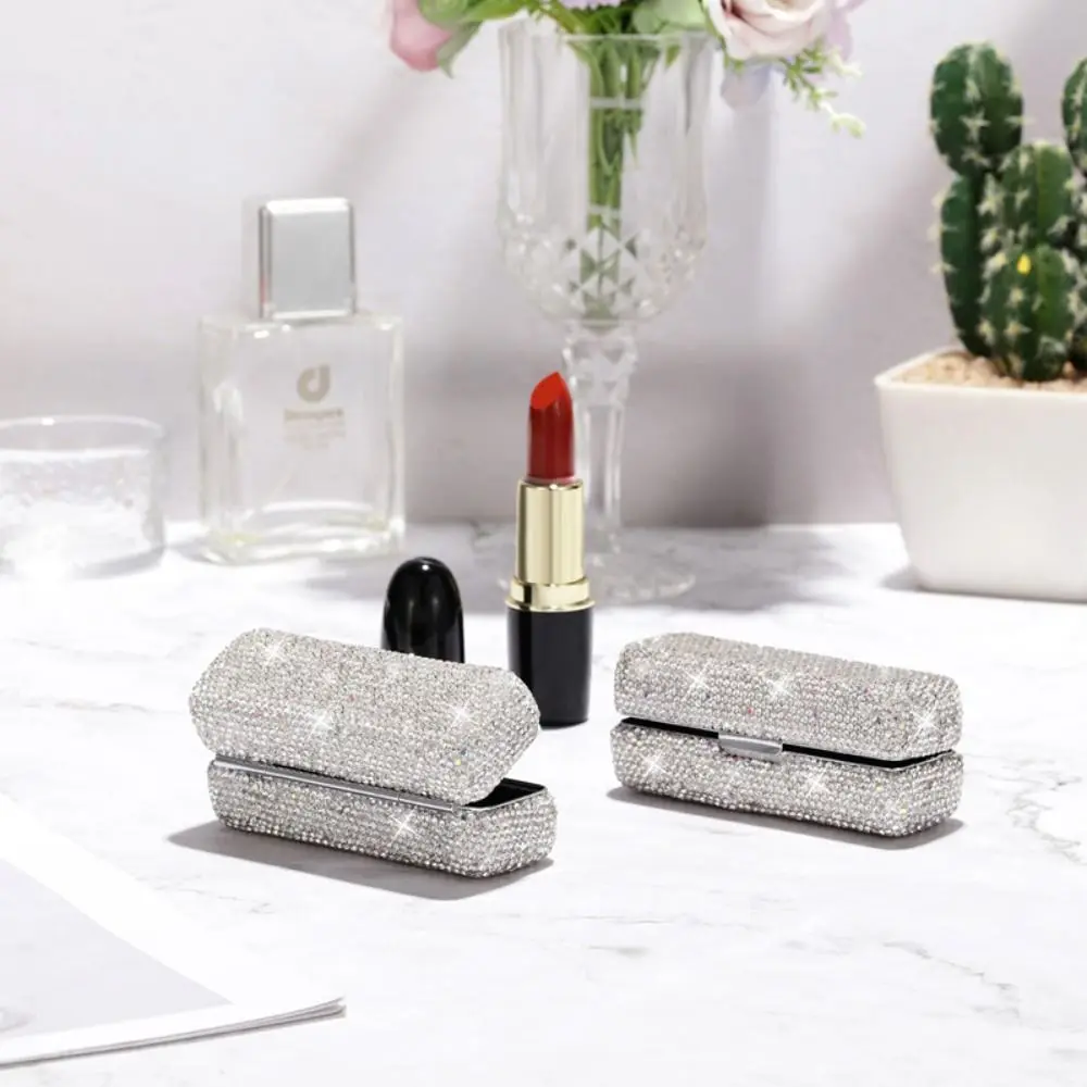 

Mini Fashion Lipstick Bag Creative Exquisite Lip Gloss Storage Bag Bucket Shaped Cute Lipstick Box Women