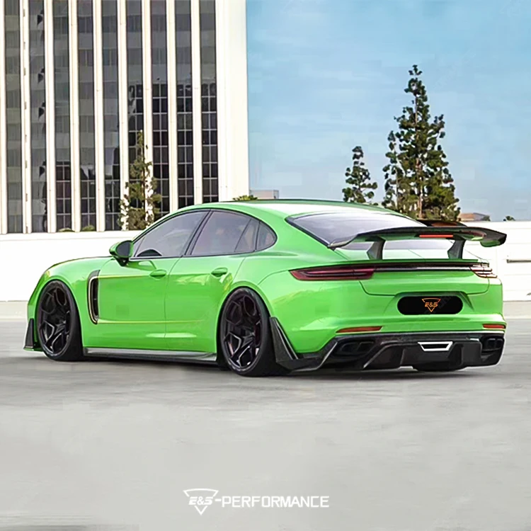 Upgrade SD Style Rear Wing Spoiler for Porsche Panamera 971 Forged Carbon Car Spoiler